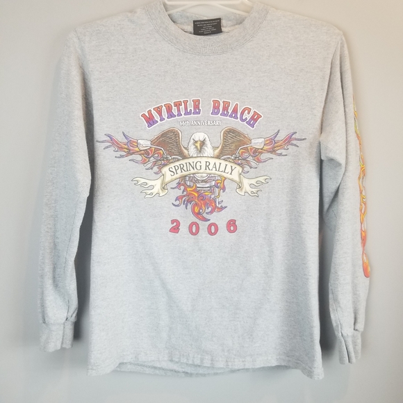 Steve & Barry's Other - Mens Sz S Myrtle Beach Spring Rally Tee 2006 Biker